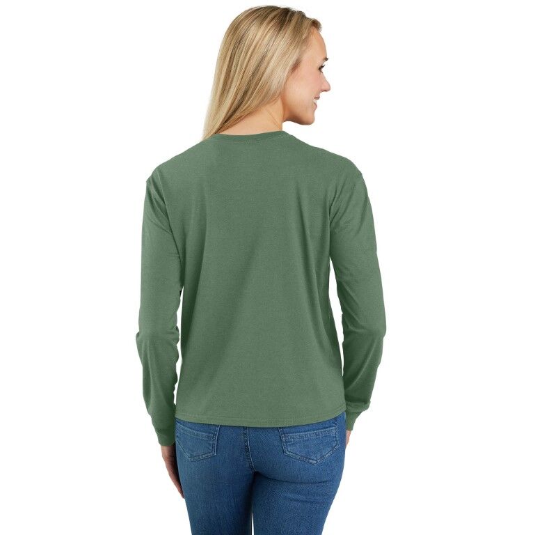 Carhartt Women's TENCEL Fiber Series Loose Fit Long-Sleeve Pocket T-Shirt