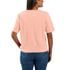 Carhartt Women's Tencel Fiber Series Loose Fit Short Sleeve Crewneck T-Shirt in Tropical Peach