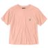 Carhartt Women's Tencel Fiber Series Loose Fit Short Sleeve Crewneck T-Shirt in Tropical Peach