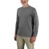 Carhartt Men's Force Sun Defender Lightweight Long Sleeve Logo Graphic T-Shirt in Steel