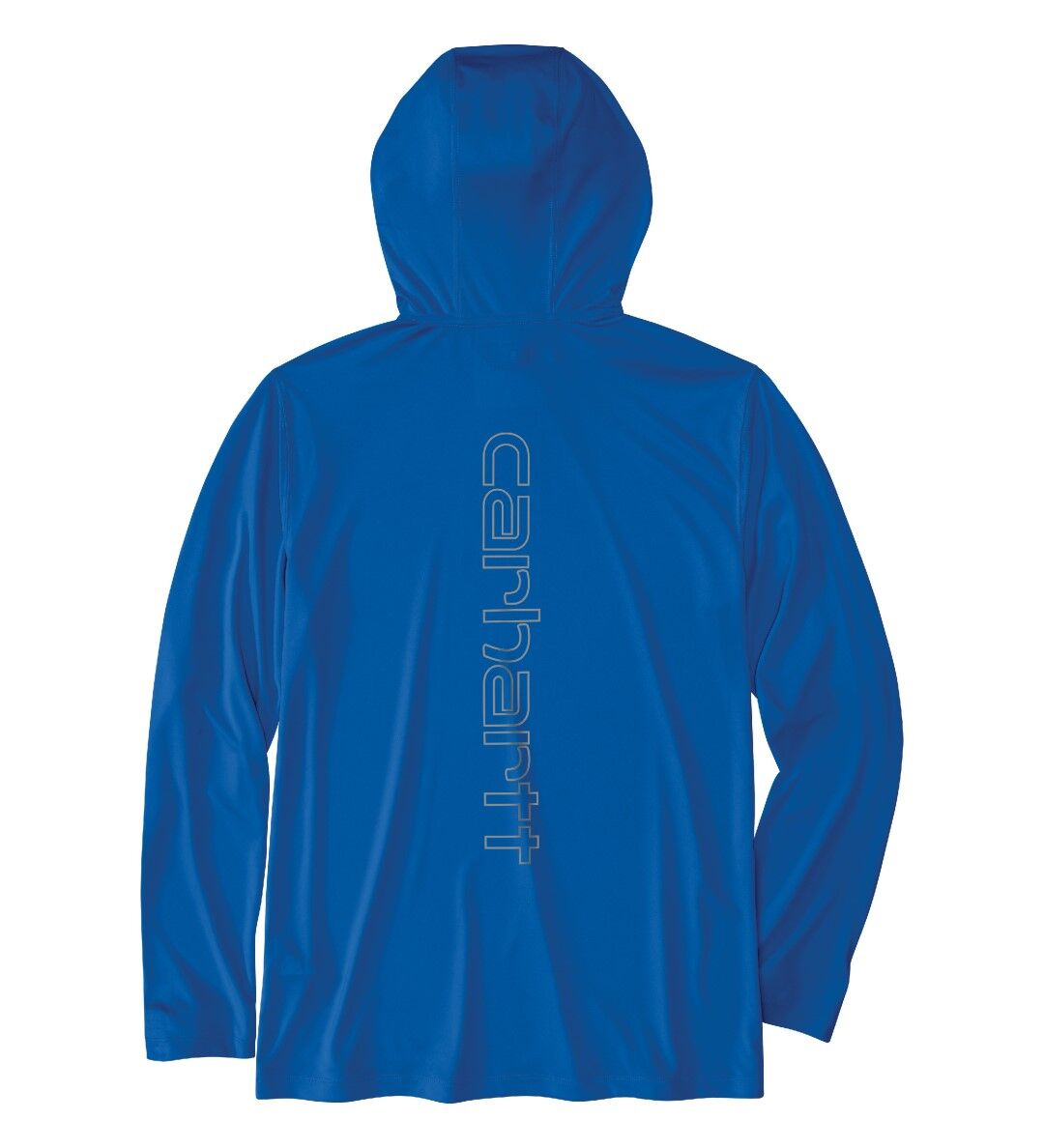 Carhartt Men's Force Sun Defender Lightweight Long Sleeve Hooded Logo Graphic T-Shirt