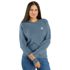 Carhartt Women's Tencel Fiber Series Relaxed Fit French Terry Crewneck Sweatshirt in Thundercloud