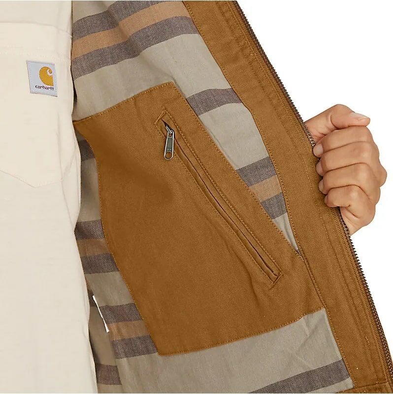 Carhartt Women's Rugged Flex Loose Fit Canvas Detroit Jacket