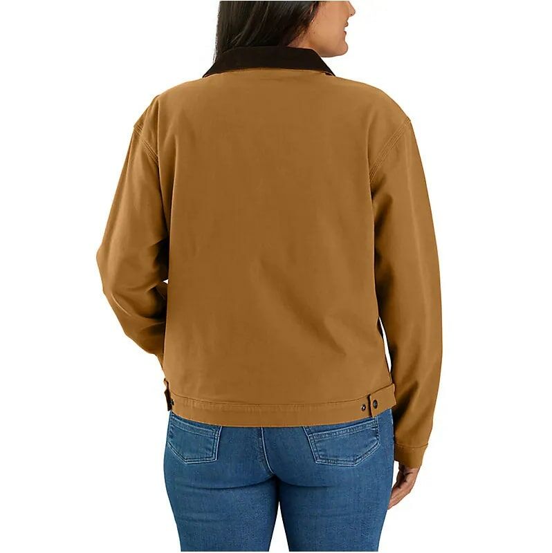 Carhartt Women's Rugged Flex Loose Fit Canvas Detroit Jacket