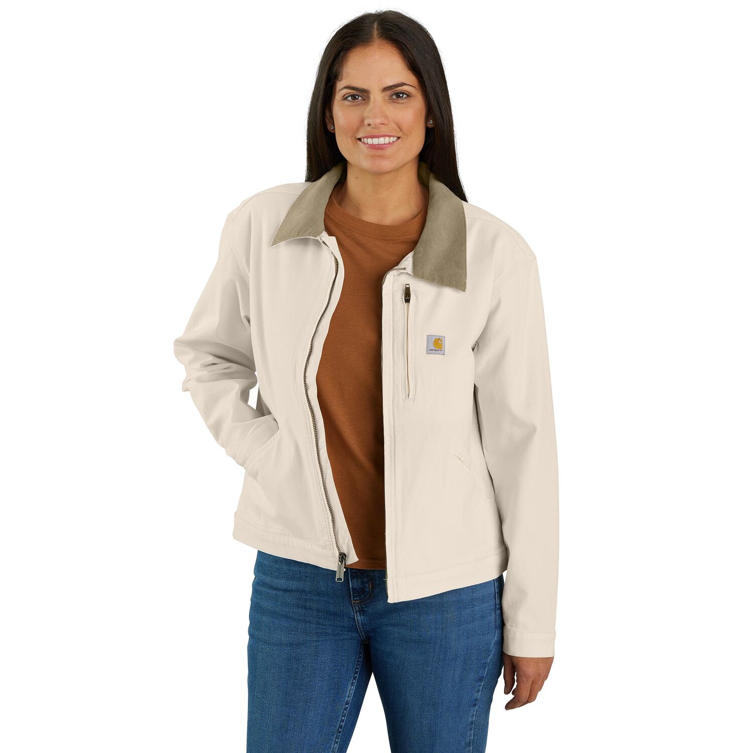 Carhartt Women's Rugged Flex Loose Fit Canvas Detroit Jacket