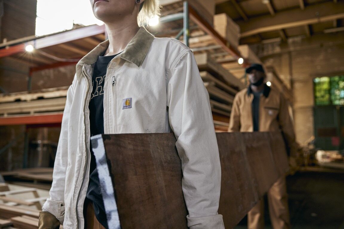 Carhartt Women's Rugged Flex Loose Fit Canvas Detroit Jacket