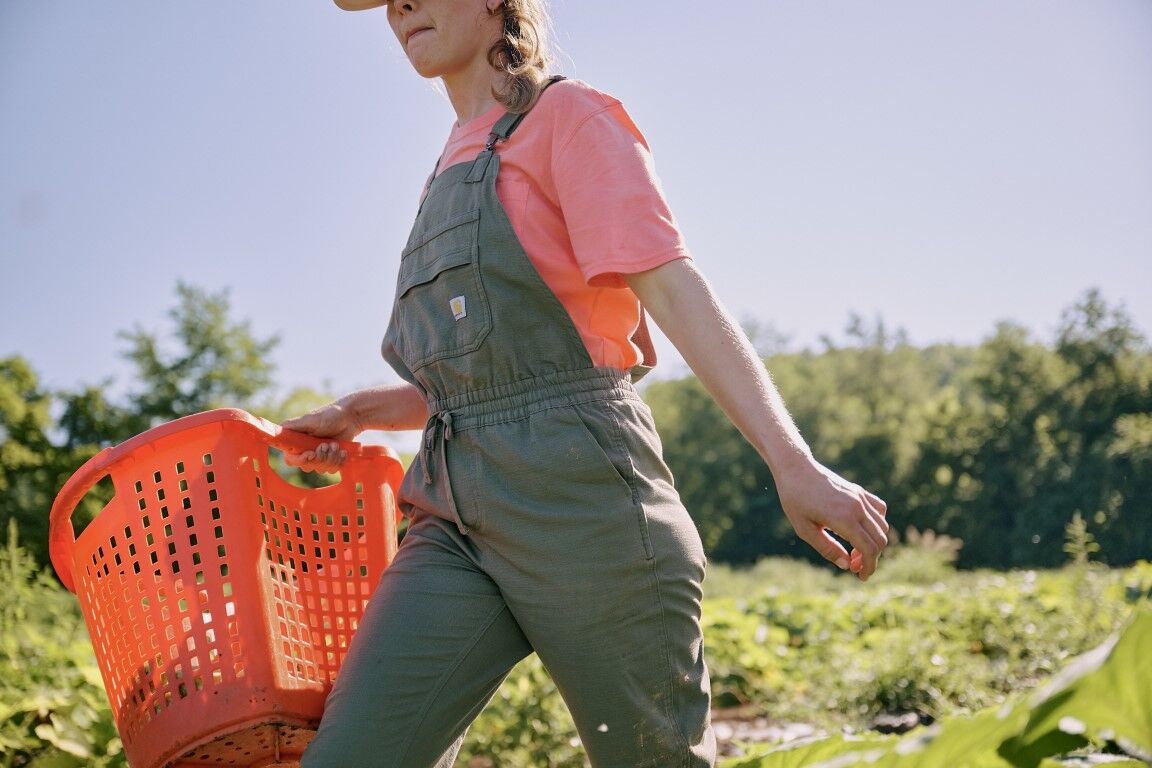 Carhartt Women's Force Relaxed Fit Ripstop Bib Overall