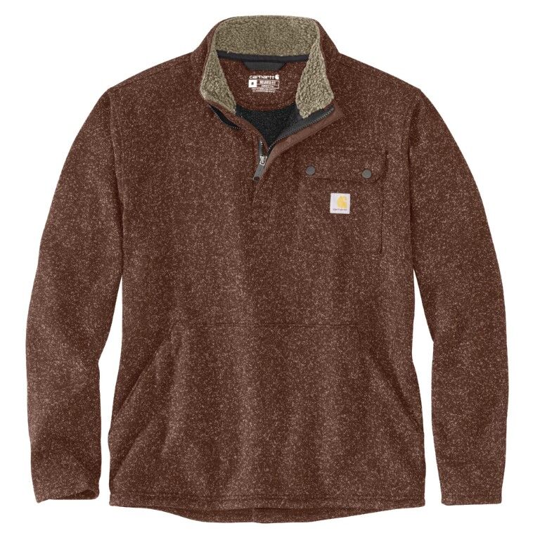 Carhartt Men's Relaxed Fit Midweight 1/4 Zip Pocket Sweater Fleece