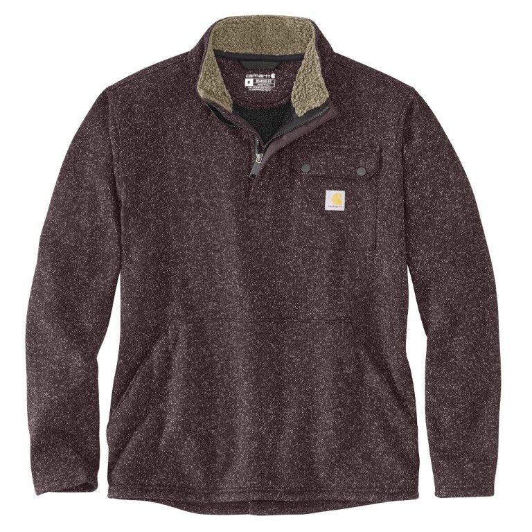Carhartt Men's Relaxed Fit Midweight 1/4 Zip Pocket Sweater Fleece
