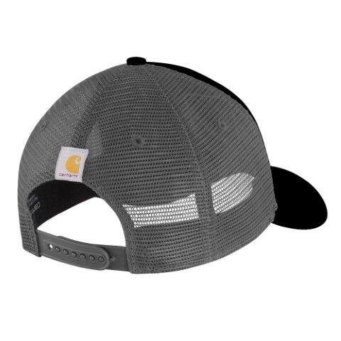 Carhartt Men's Canvas Logo C Cap in Black