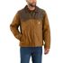 Carhartt Men's Montana Rugged Flex Relaxed Fit Duck Insulated Jacket in Carhartt Brown