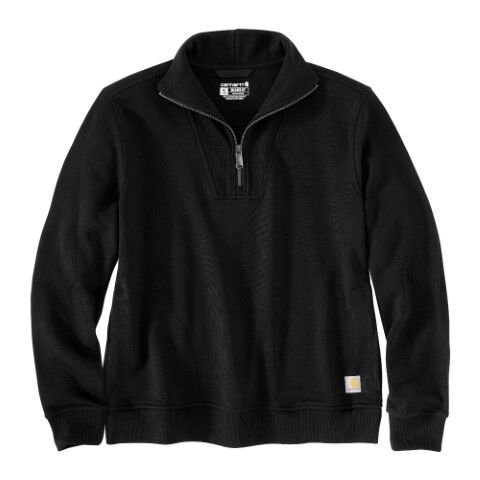 Carhartt Women's TENCEL Fiber Series Relaxed Fit 1/2 Zip Sweatshirt