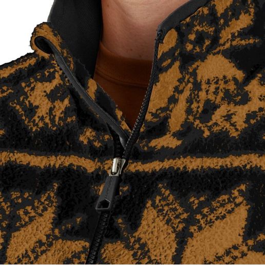 Carhartt Women's Loose Fit Fleece Pullover in Black Fairisle