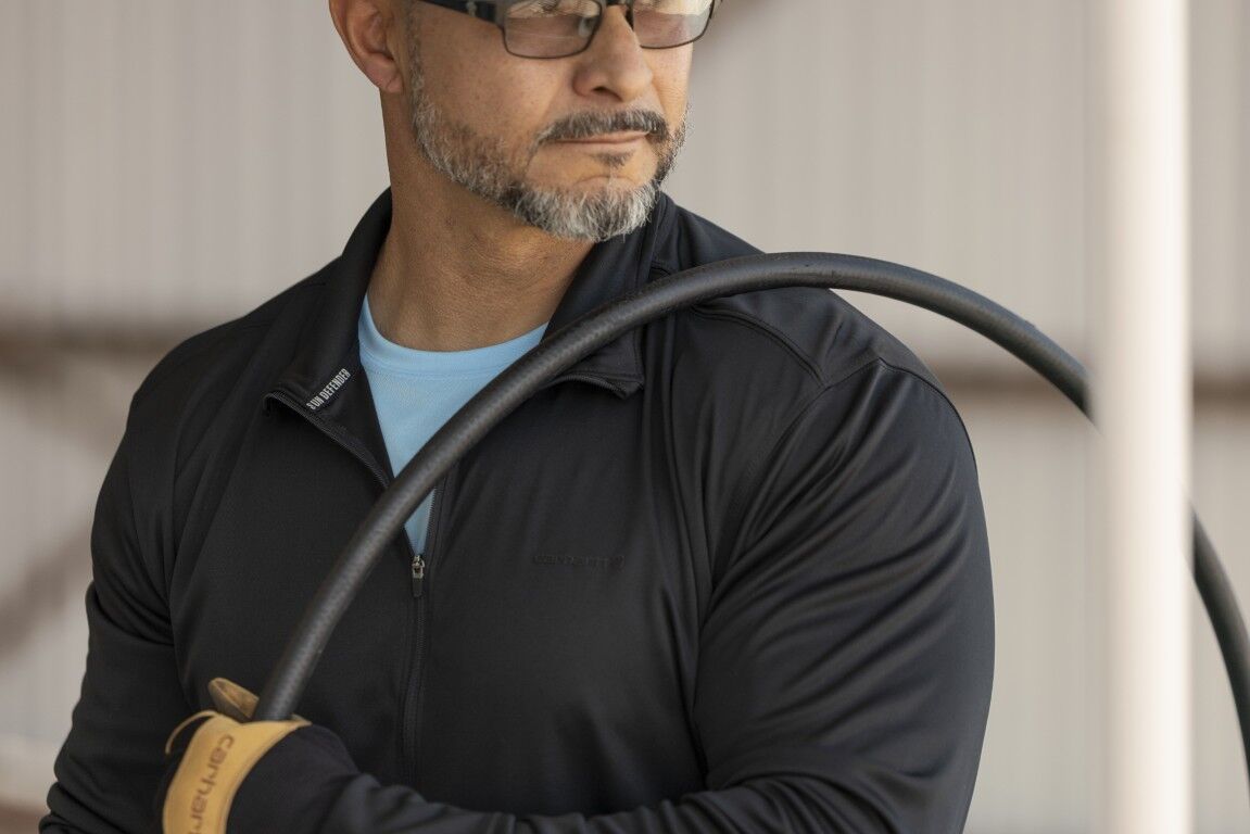 Carhartt Men's Force Sun Defender Relaxed Fit 1/2 Zip Pullover