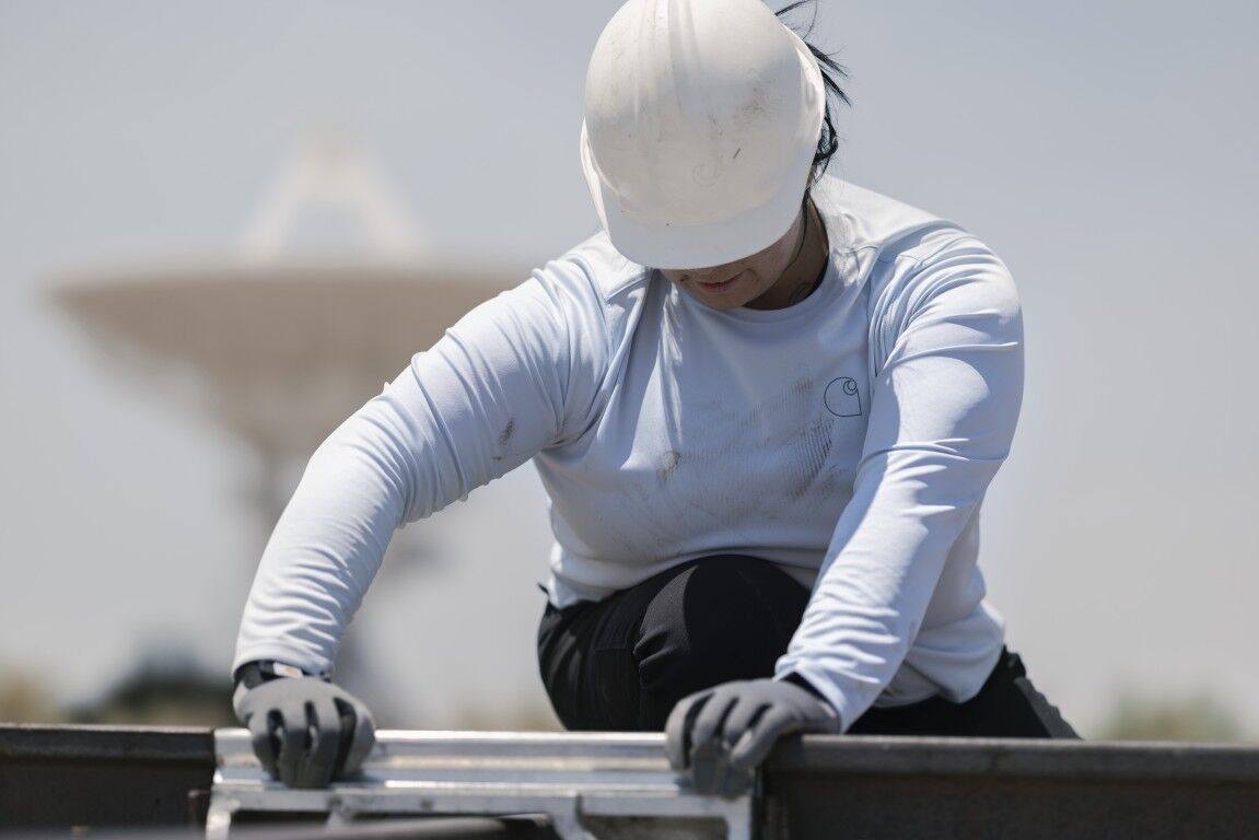 Carhartt Women's Force Sun Defender Relaxed Fit Lightweight Long Sleeve Logo Graphic T-Shirt