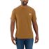 Carhartt Men's Carhartt Force Relaxed Fit Short Sleeve Pocket T-Shirt in Carhartt Brown