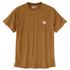 Carhartt Men's Carhartt Force Relaxed Fit Short Sleeve Pocket T-Shirt in Carhartt Brown