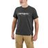 Carhartt Men's Carhartt Force Relaxed Fit Short Sleeve Logo Graphic T-Shirt in Carbon Heather
