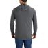 Carhartt Men's Force Relaxed Fit Midweight Long-Sleeve Logo Graphic Hooded T-Shirt in Carbon Heather