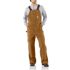 Carhartt Men's Loose Fit Firm Duck Bib Overall in Carhartt Brown