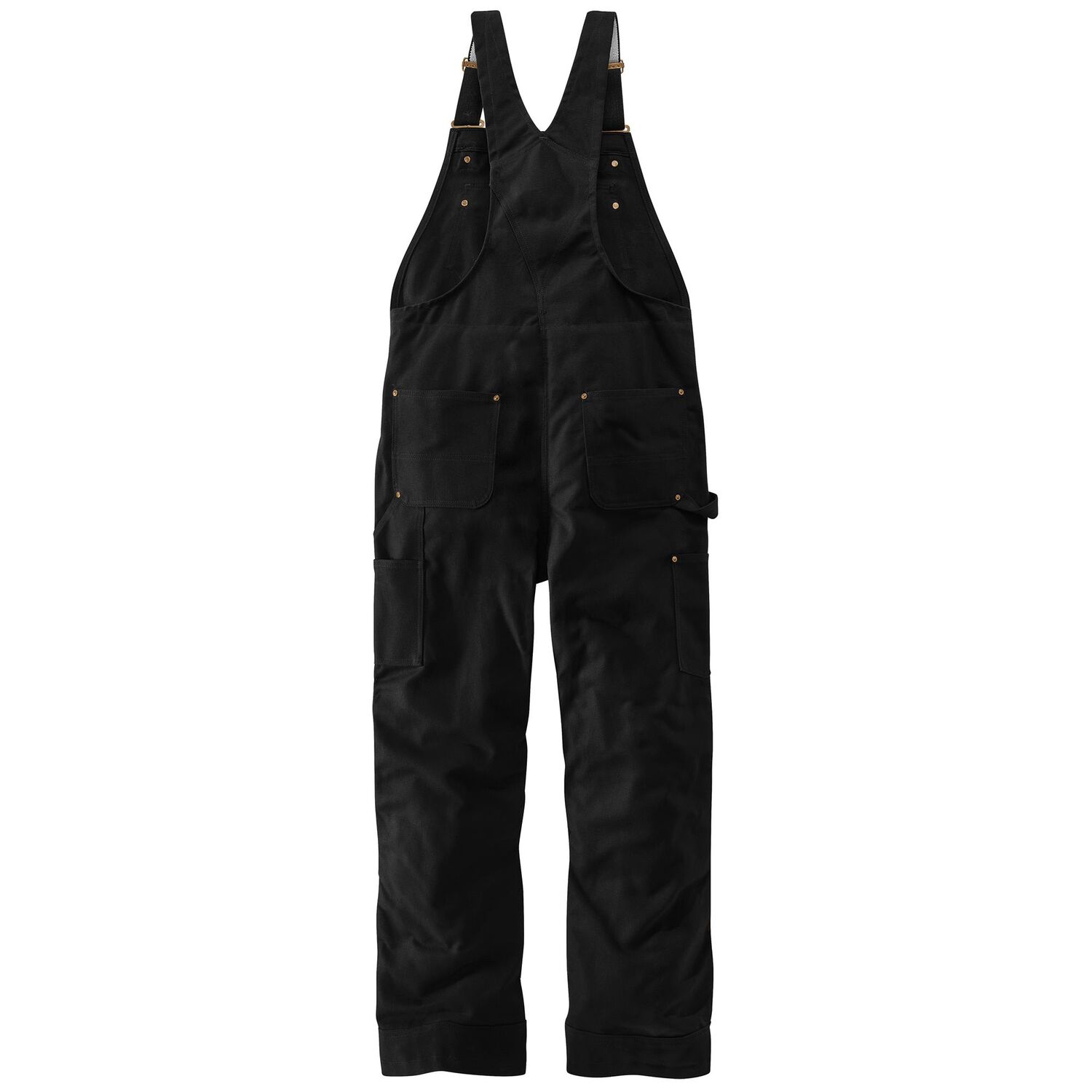 Carhartt Men's Loose Fit Firm Duck Insulated Bib Overall