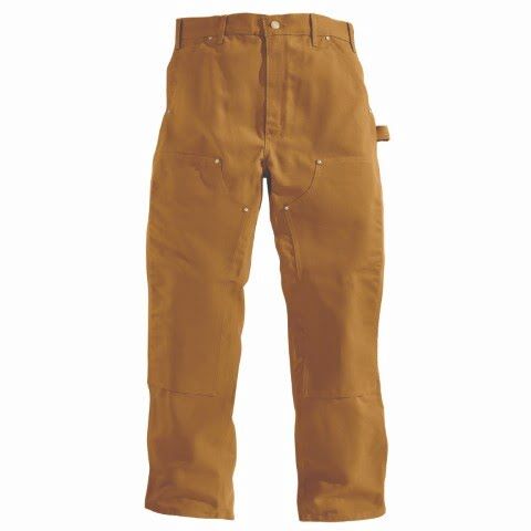 Carhartt Men's B01 Loose Fit Firm Duck Double-Front Utility Work Pant