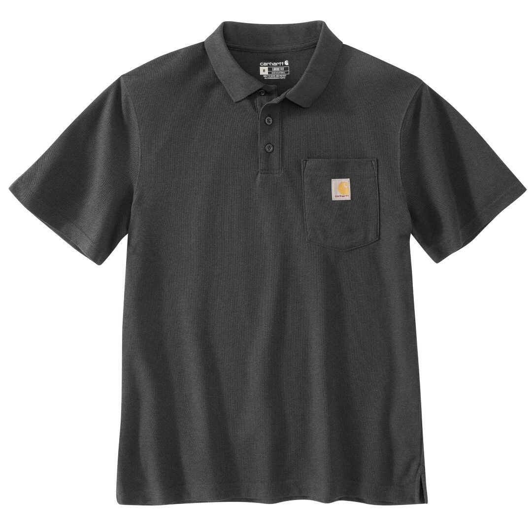 Carhartt Men's Loose Fit Midweight Short Sleeve Pocket Polo