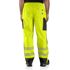 Carhartt Men's High Visibility Storm Defender Loose Fit Lightweight Class E Pant in Brite Lime
