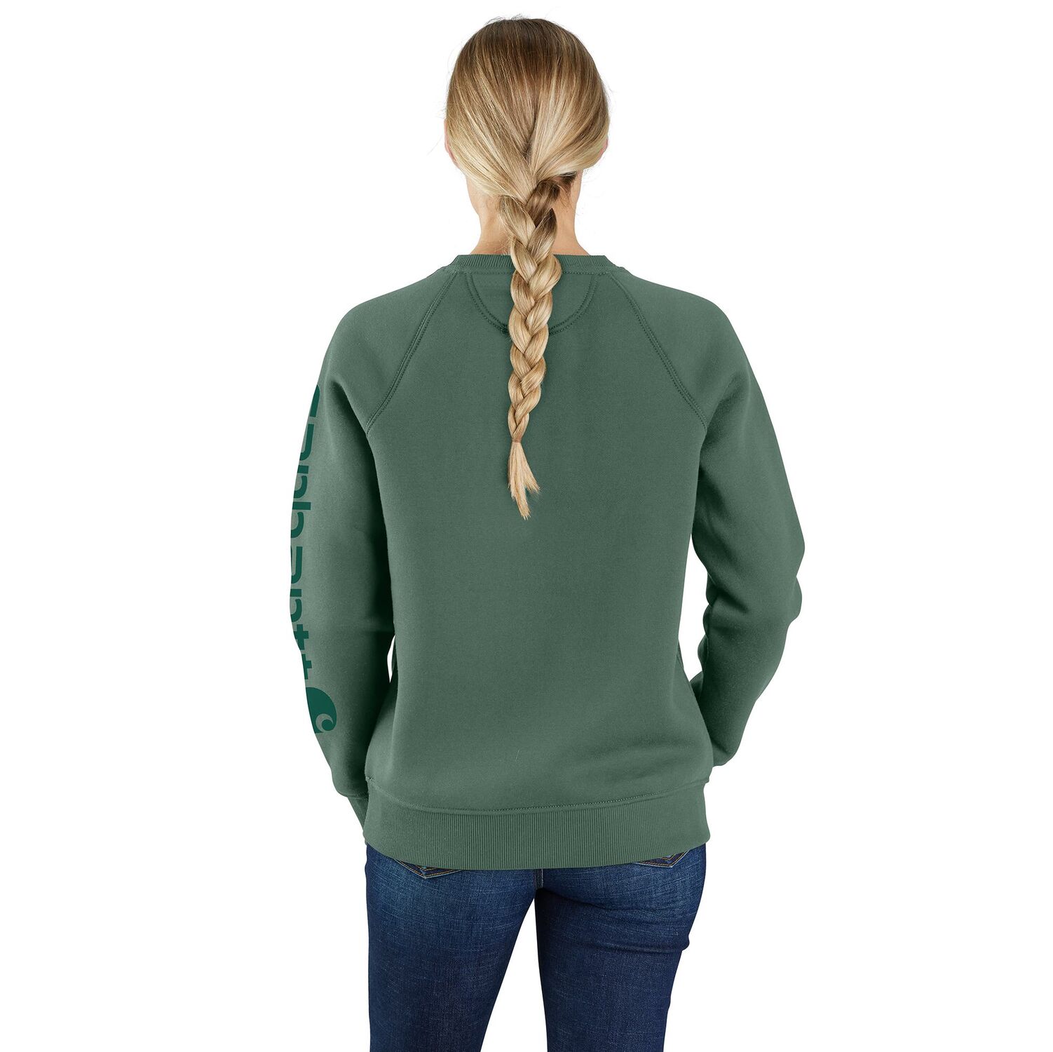 Carhartt Women's Relaxed Fit Midweight Graphic Crewneck Sweatshirt