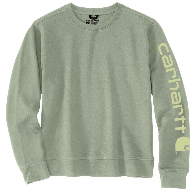 Carhartt Women's Relaxed Fit Midweight Graphic Crewneck Sweatshirt