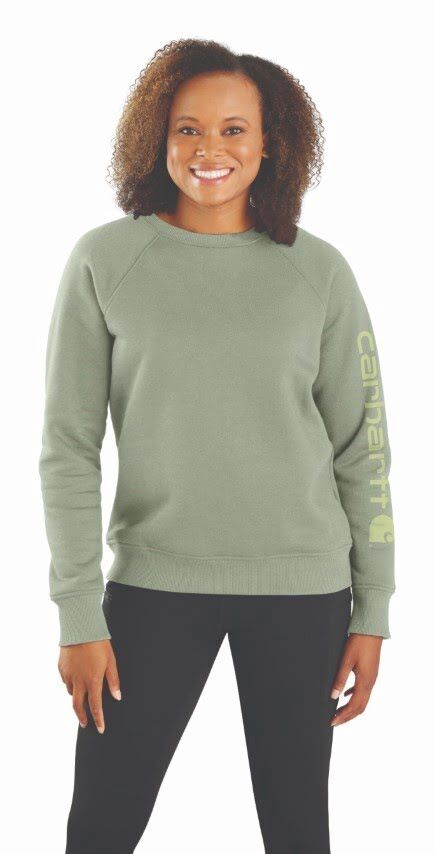Carhartt Women's Relaxed Fit Midweight Graphic Crewneck Sweatshirt