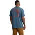 Carhartt Men's Relaxed Fit Lightweight Short Sleeve Pocket C Graphic T-Shirt in Storm Blue