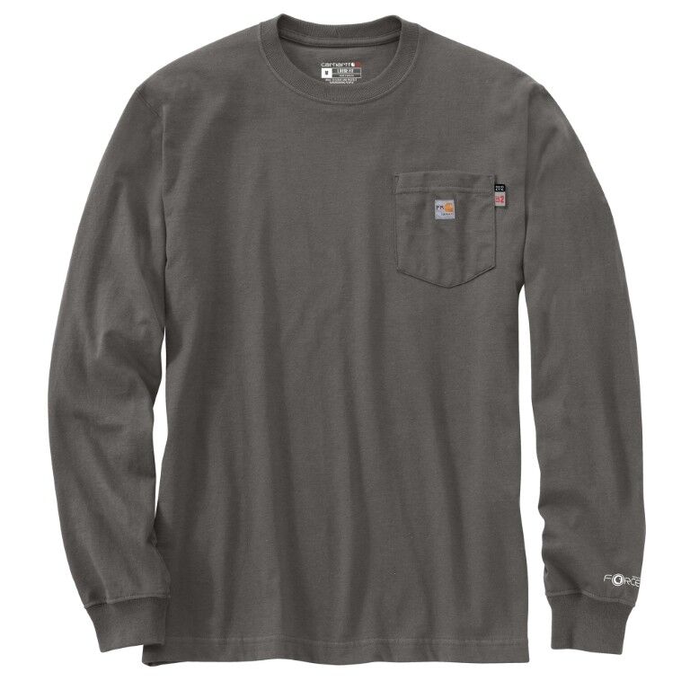 Carhartt Men's Flame Resistant Force Irvine Loose Fit Long Sleeve Eagle T-Shirt