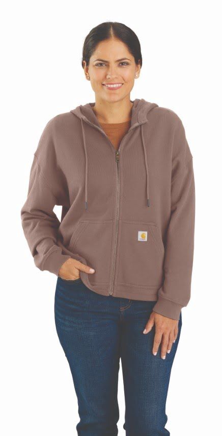 Carhartt Women's TENCEL Fiber Series Loose Fit Full Zip Sweatshirt
