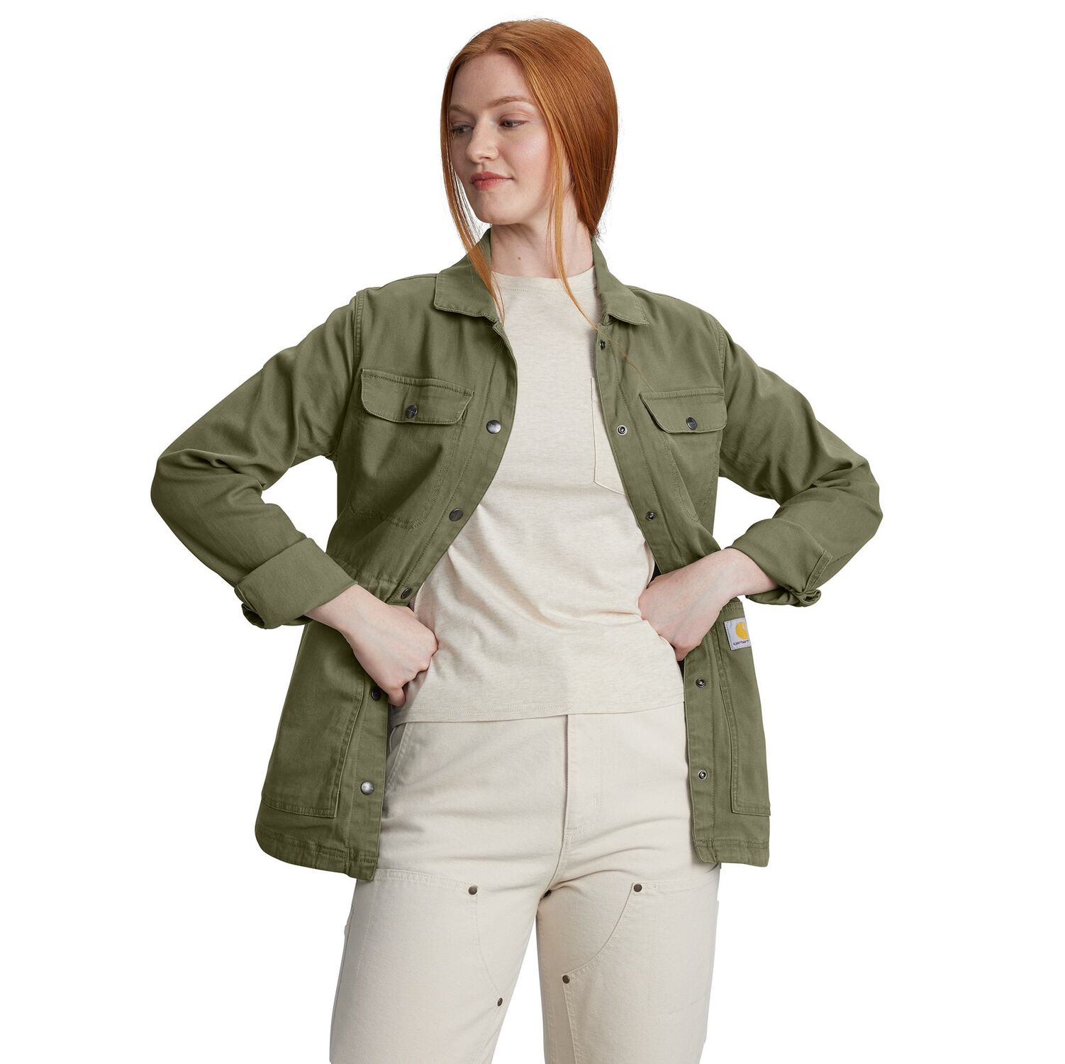 Carhartt Women's TENCEL Fiber Series Relaxed Fit Canvas Coat