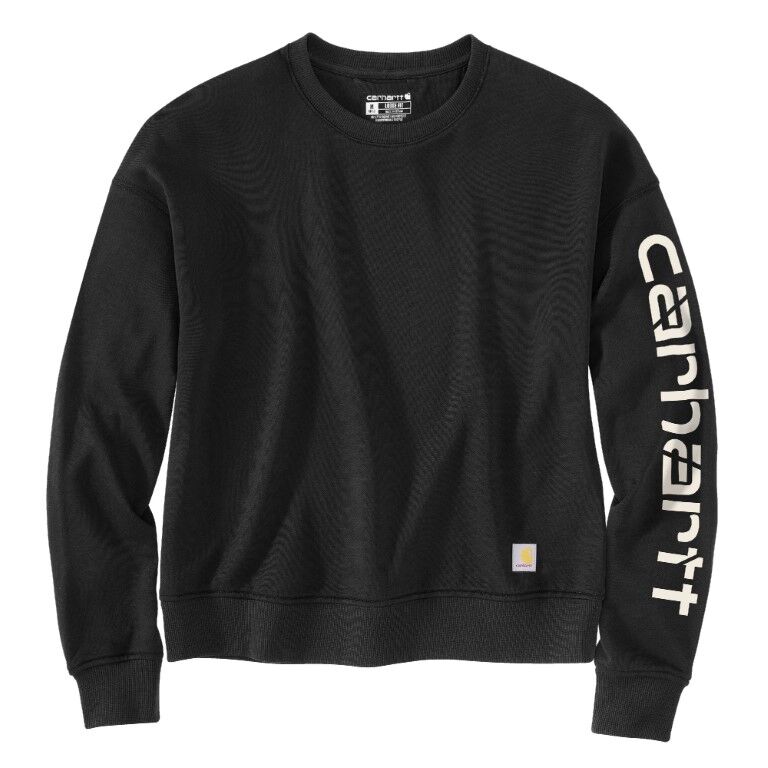 Carhartt Women's TENCEL Fiber Series Loose Fit Sleeve Graphic Sweatshirt