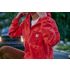 Carhartt Women's Storm Defender Loose Fit Lightweight Hooded Packable Jacket in Roasted Tomato