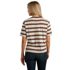 Carhartt Women's TENCEL Fiber Series Loose Fit Short Sleeve Striped T-Shirt in Barnwood Stripe