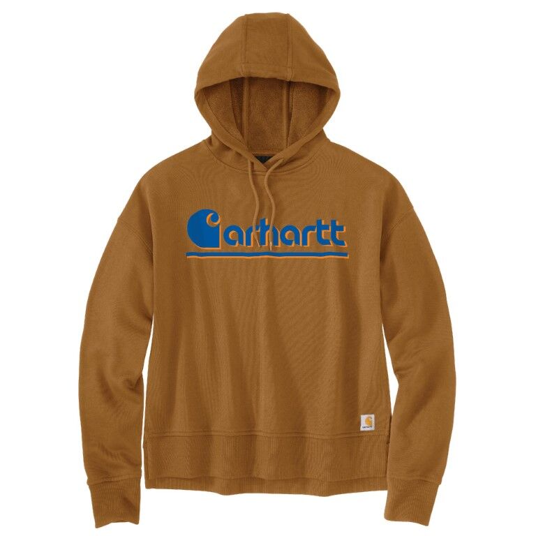 Carhartt Women's TENCEL Fiber Series Loose Fit Fall Graphic Hooded Sweatshirt