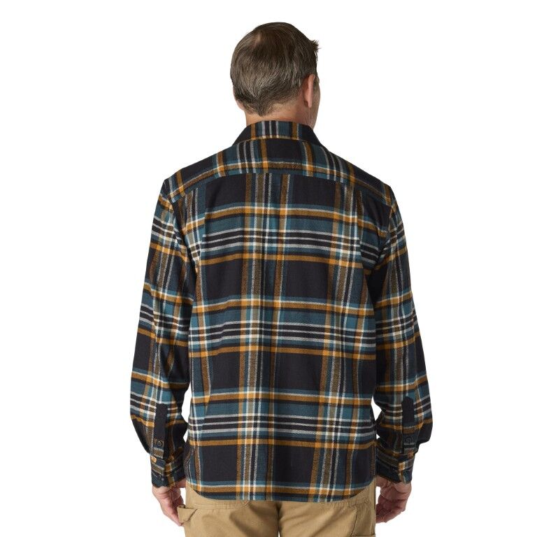 Carhartt Men's Rugged Flex Relaxed Fit Midweight Flannel Long Sleeve Plaid Shirt