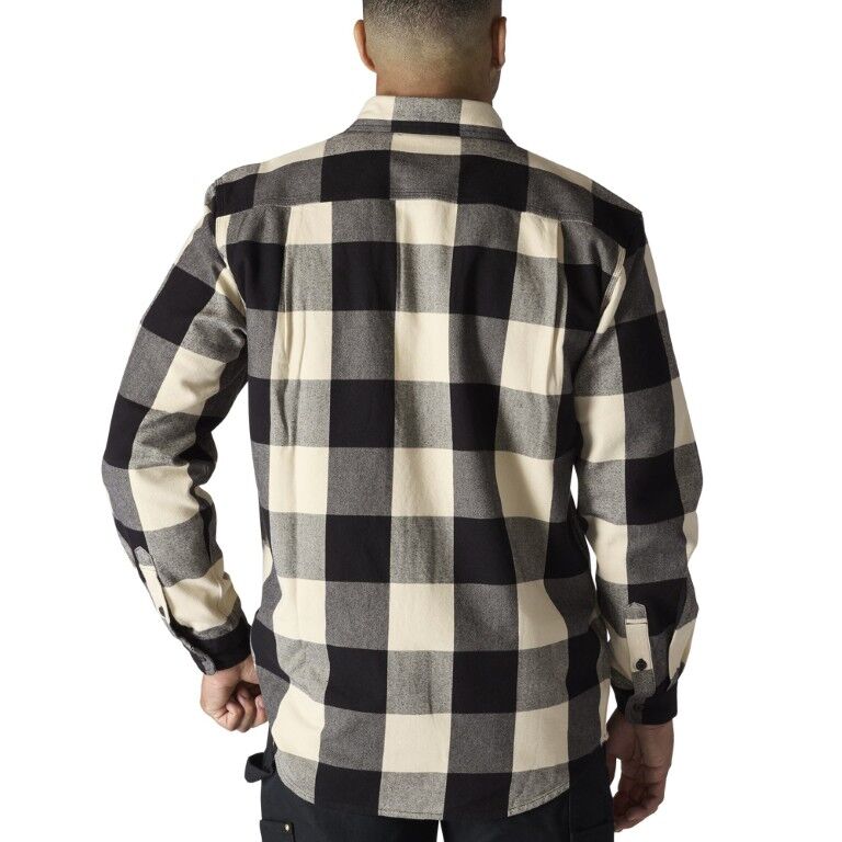 Carhartt Men's Loose Fit Heavyweight Flannel Long Sleeve Plaid Shirt