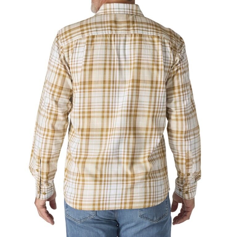 Carhartt Men's Rugged Flex Relaxed Fit Lightweight Long Sleeve Plaid Shirt