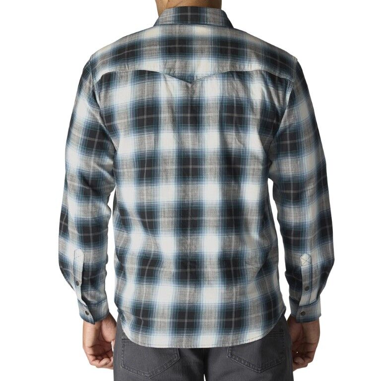 Carhartt Men's Montana Rugged Flex Relaxed Fit Lightweight Long Sleeve Snap Front Plaid Shirt