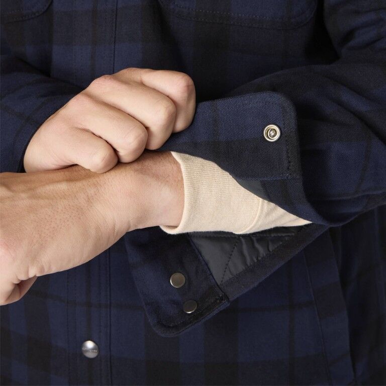 Carhartt Men's Relaxed Fit Flannel Sherpa Lined Shirt Jac