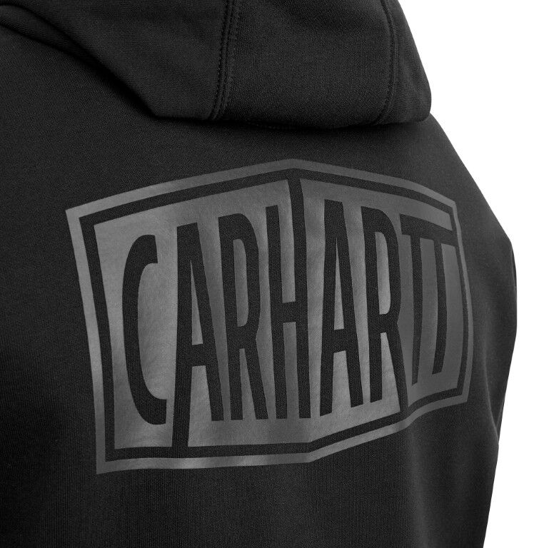 Carhartt Men's Rain Defender Loose Fit midweight Logo Graphic Sweatshirt