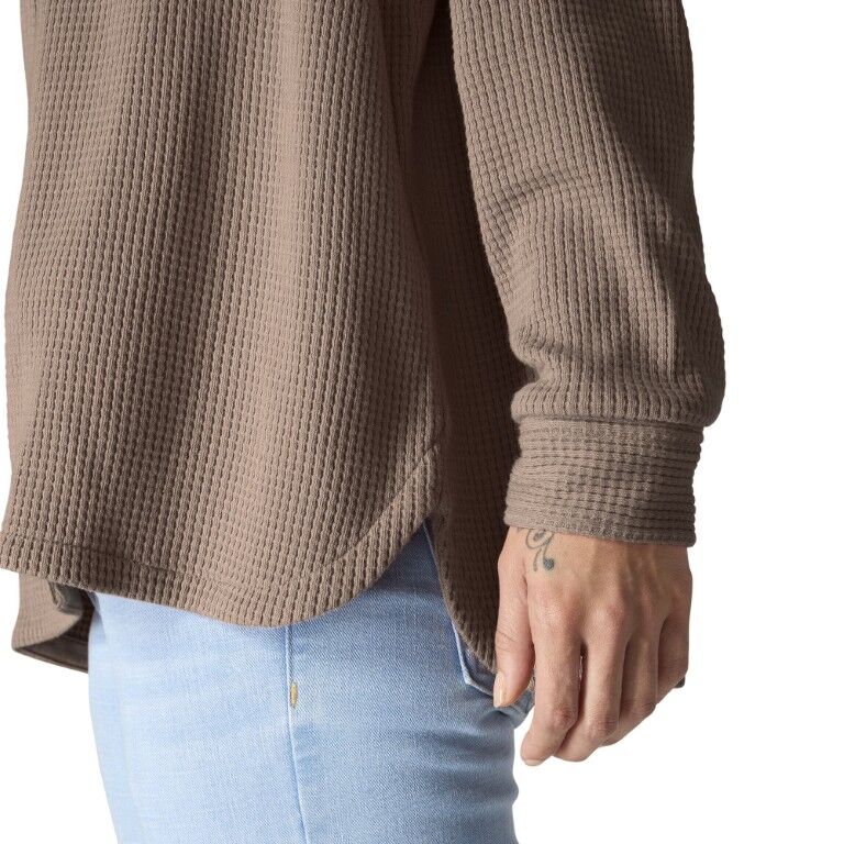 Carhartt Women's Oversized Fit Heavyweight Waffle Knit Shirt