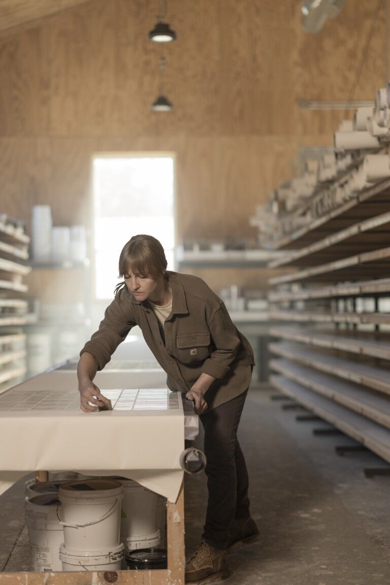 Carhartt Women's Oversized Fit Heavyweight Waffle Knit Shirt