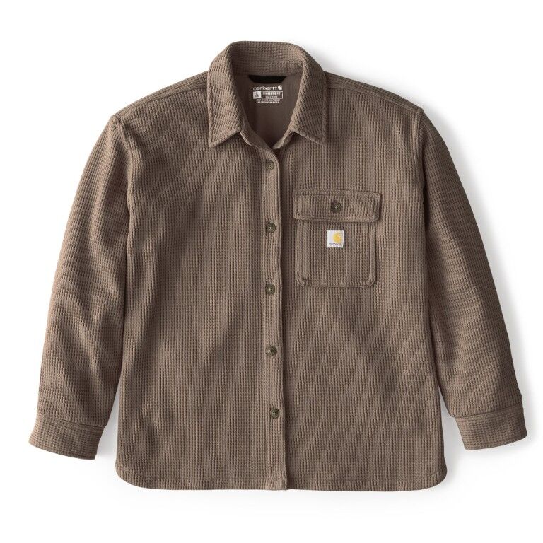 Carhartt Women's Oversized Fit Heavyweight Waffle Knit Shirt