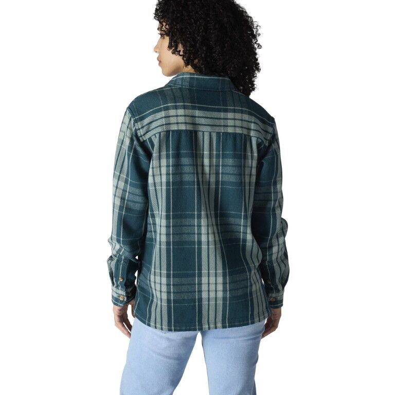 Carhartt Women's TENCEL Fiber Series Loose Fit Twill Plaid Shirt