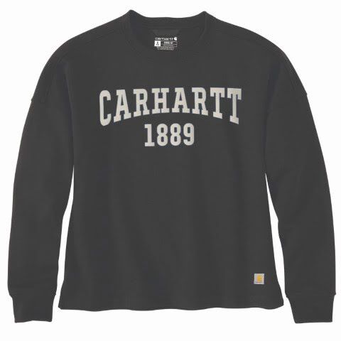 Carhartt Women's Loose Fit Midweight Carhartt Graphic Sweatshirt